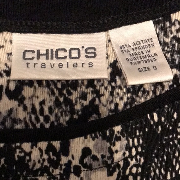 Chico’s tank top in size 0 - Picture 2 of 3